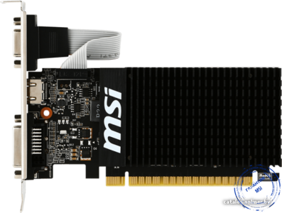 видеокарт MSI GeForce GT 710